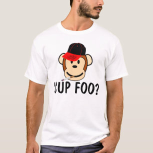 Funny Monkey T - Shirt, 'sup foo? T-Shirt