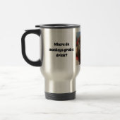 Funny Monkey Tasse! Reisebecher (Links)