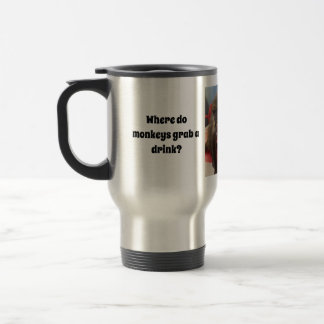 Funny Monkey Tasse! Reisebecher