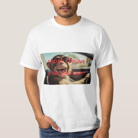 Funny Monkey TSHIRT (Vorderseite)