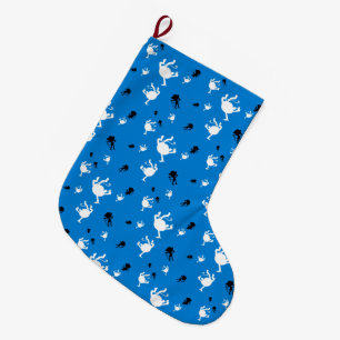 Funny Monkey Weihnachts-Strumpf Wrapping Paper Großer Weihnachtsstrumpf