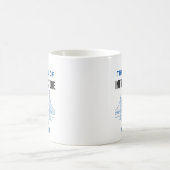 Funny Monogram Zivil Engineering Bridge Engineer Kaffeetasse (Mittel)