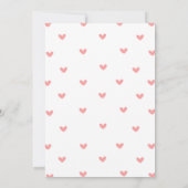 Funny Monster Baby Dusche Einladung (Rückseite)