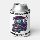 Funny Monster Golf Cart Geschenk Sport Fans Dosenkühler (Kanne Vorderseite)