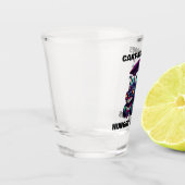 Funny Monster Golf Cart Geschenk Sport Fans Schnapsglas (Links)