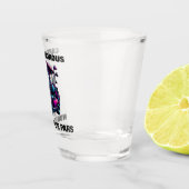 Funny Monster Golf Cart Geschenk Sport Fans Schnapsglas (Rechts)