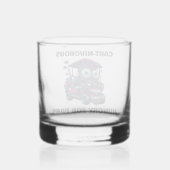 Funny Monster Golf Cart Geschenk Sport Fans Whiskyglas (Vorderseite)