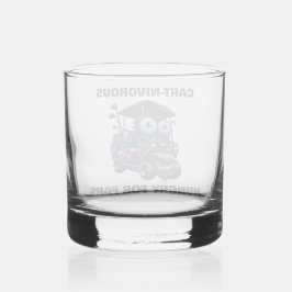 Funny Monster Golf Cart Geschenk Sport Fans Whiskyglas