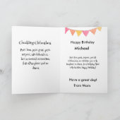 Funny Monster Hund: Chuckling Chihuahua Geburtstag Dankeskarte (Innenseite)