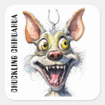 Funny Monster Hund: Chuckling Chihuahua