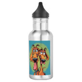 Funny Monster Hund: Hound Hund Hydra Edelstahlflasche (Links)