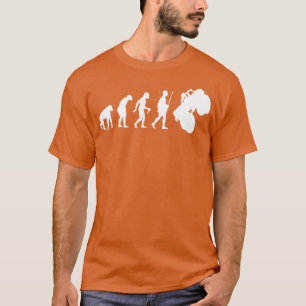 Funny Monster Size Truck Evolution Gift RV Radio C T-Shirt