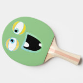 Funny Monster Tischtennis Schläger (Seitenansicht)