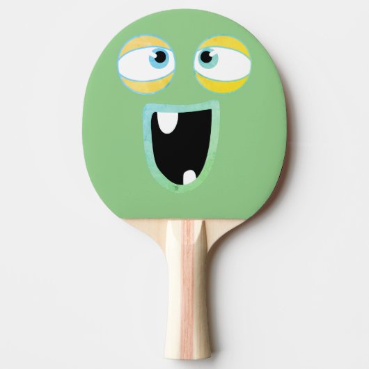Funny Monster Tischtennis Schläger (Vorderseite)