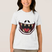 Funny Monster Tri-Blend Shirt (Vorderseite)