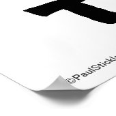 Funny Monster Troll Poster (Ecke)