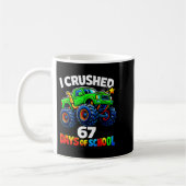 Funny Monster Truck Six Seven Meme Boys Kids Schoo Kaffeetasse (Links)
