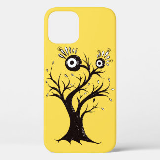 Funny Monster Weibliches Gelb Case-Mate iPhone Hülle