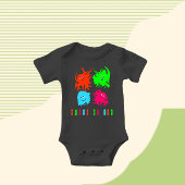 Funny monsters baby strampler