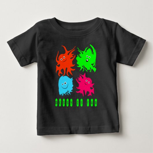 Funny monsters baby t-shirt (Vorderseite)
