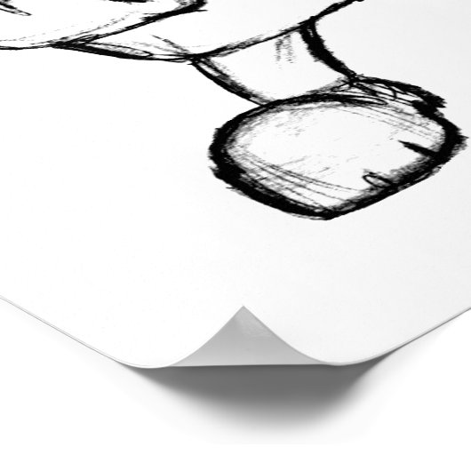 Funny Monsters Poster (Ecke)