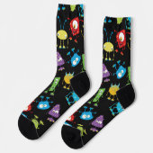 Funny Monsters Socken (Linkes Detail)