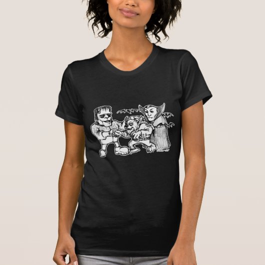 Funny Monsters T-Shirt (Vorderseite)