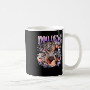 Funny Moo-deng Baby Pygmy Hippo Niedlicher Zoo für Kaffeetasse