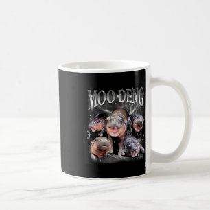 Funny Moo-deng Baby Pygmy Hippo Niedlicher Zoo für Kaffeetasse