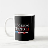 Funny Moo Deng Pesto 24 Penguin Ba Kaffeetasse (Links)