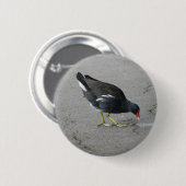 Funny Moorhen Nehmen Sie den Knopf Bow Button (Vorne & Hinten)