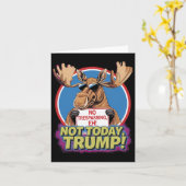 Funny Moose Canada wurde 51. Staat des US Fun Tr Karte (Gelbe Blume)