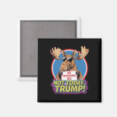 Funny Moose Canada wurde 51. Staat des US Fun Tr Magnet (Vorderseite/Rückseite)