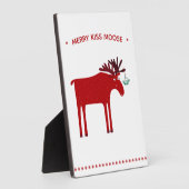 Funny Moose Holiday Fotoplatte (Seite)