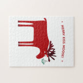 Funny Moose Holiday Puzzle (Horizontal)