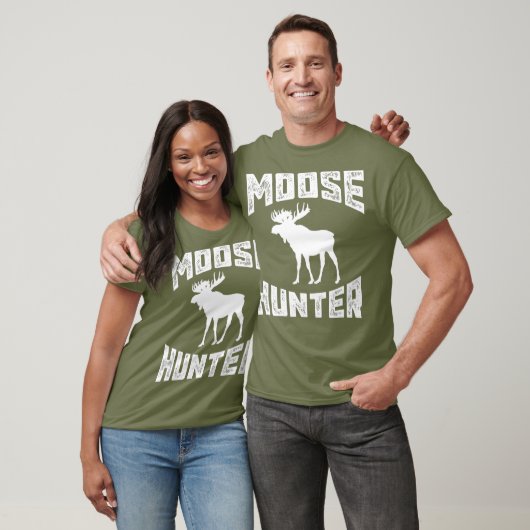 Funny Moose    HunterCool Jagd Bull Geschenk Idee T-Shirt (Unisex)
