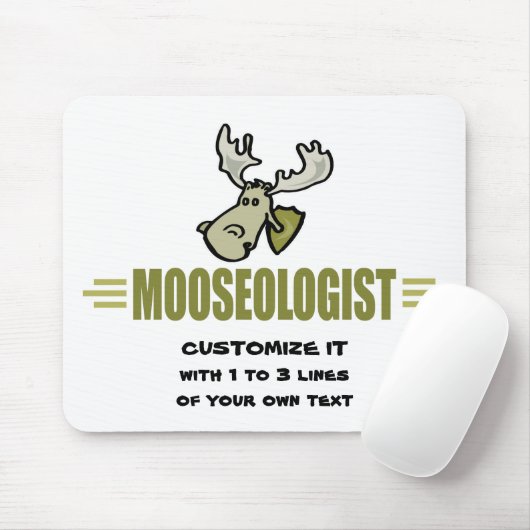 Funny Moose Mousepad (Mit Mouse)
