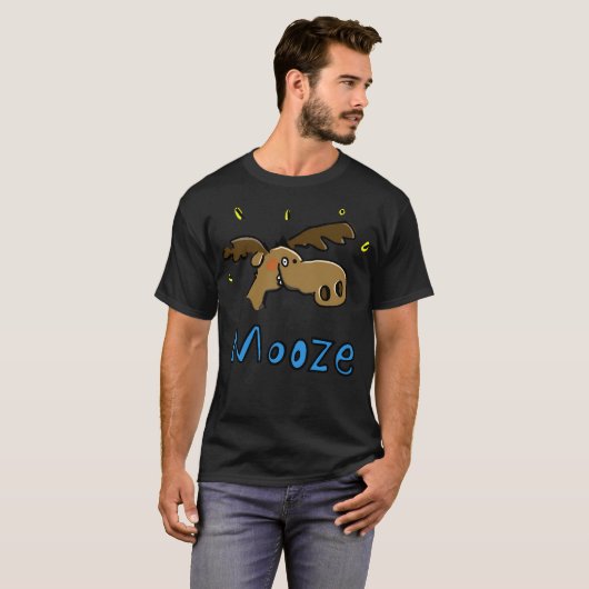 Funny Moose T-Shirt (Vorne ganz)