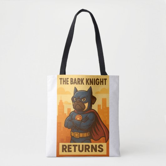 - Funny Mops Art in Cape - Wunderbarer Inspiriert Tasche (Vorderseite)