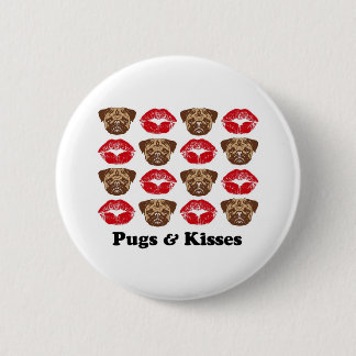 Funny Mops Button