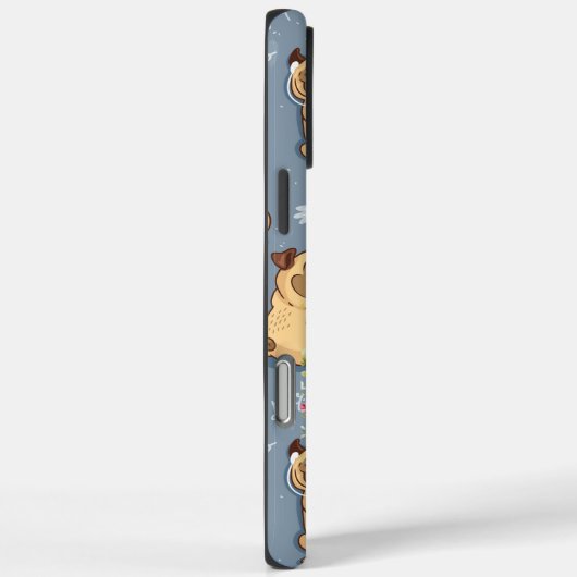 Funny Mops Case-Mate iPhone Hülle (Rückseite / Rechts)