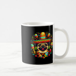 Funny Mops Cinco De Mayo Niedlicher Mexikanischer Kaffeetasse
