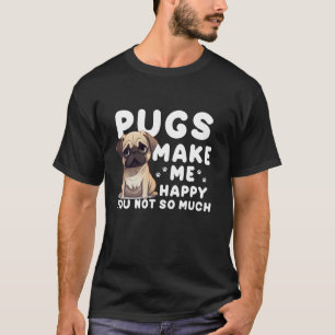 Funny Mops Design für Männer Frauen Welpen Hunde Z T-Shirt