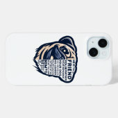 Funny Mops Dog Case-Mate iPhone Hülle (Rückseite (Horizontal))