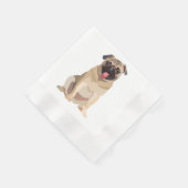 Funny Mops Dog Pet Lover | Geschenk für Lover Serviette (Ecke)