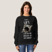 Funny Mops - Ja, ich hebe essenziellen T - Shirt 2 (Vorne ganz)