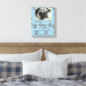 Funny MOPS Laws of Posession White Mops Leinwanddruck (Insitu (Schlafzimmer))