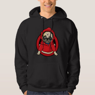 Funny Mops Loaf Niedlich Image Sticker Klassischer Hoodie