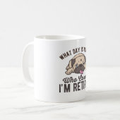 Funny Mops Lover Tasse Geschenk (Vorderseite Links)