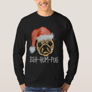 Funny Mops Weihnachts-Hund Mama Vater Pajamas Clas T-Shirt